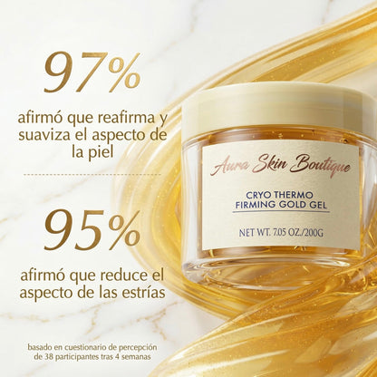Gel Anticelulítico y Reafirmante "Cryo-Thermo Gold"